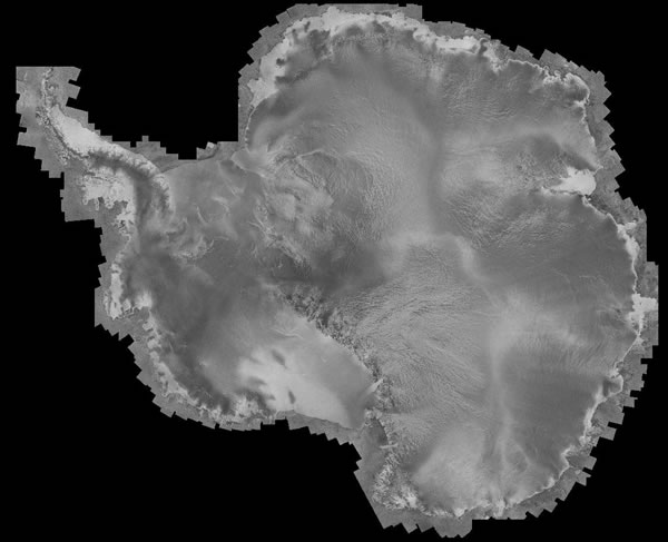 Antarctica map composite