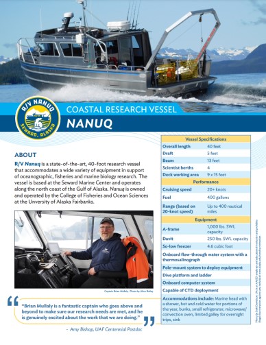 CFOS Nanuq flyer