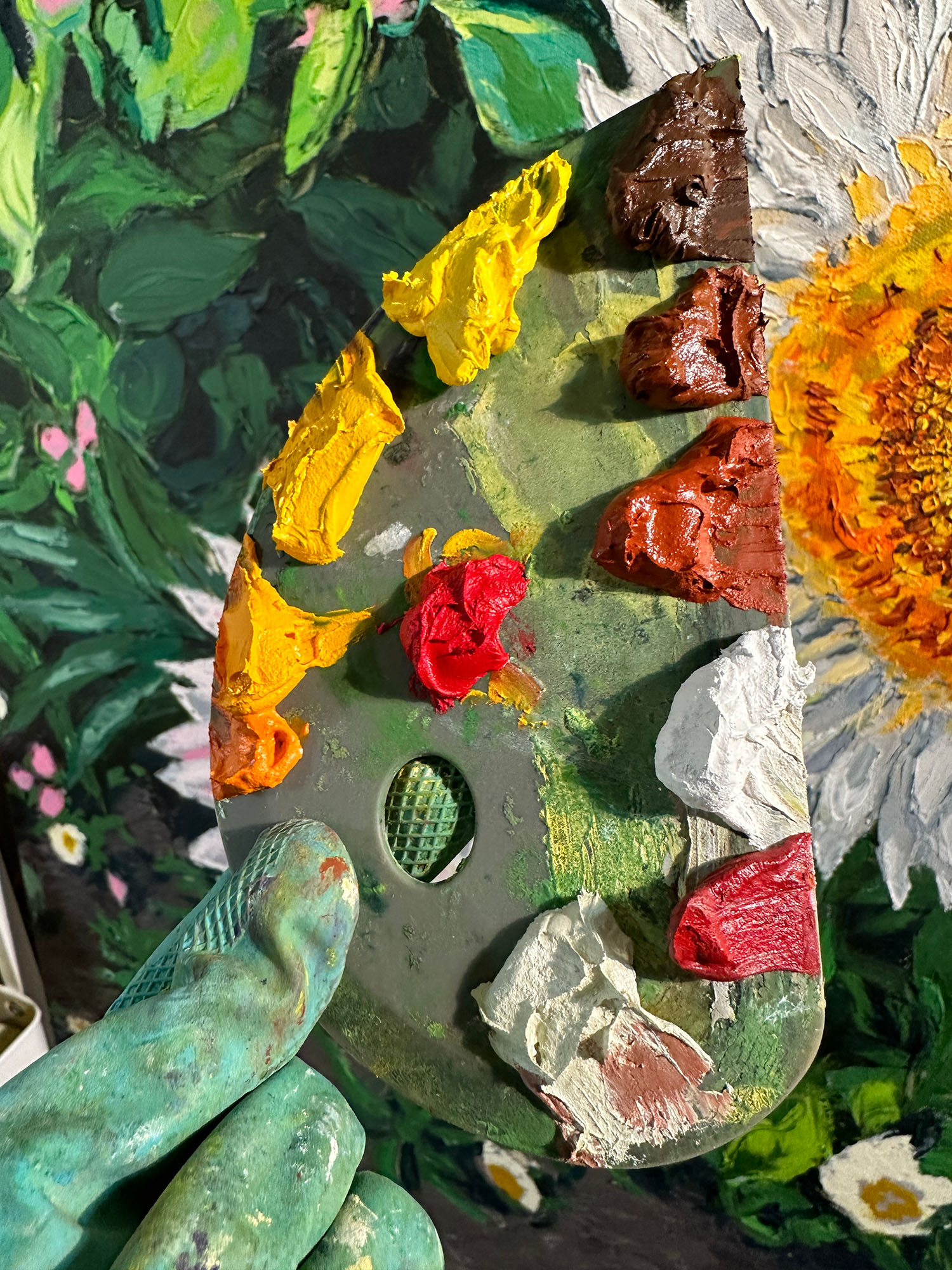 Allison Juneau Palette Painting