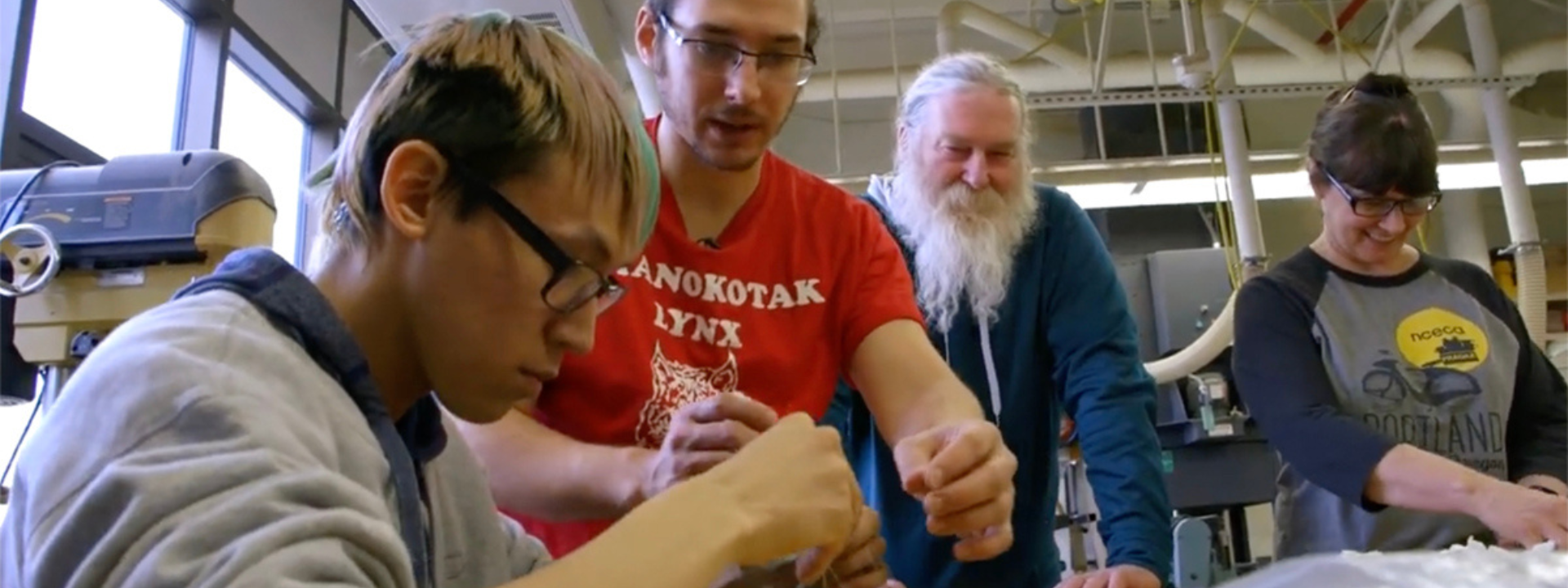 Photo taken during the production "To Continue or Be Remembered"