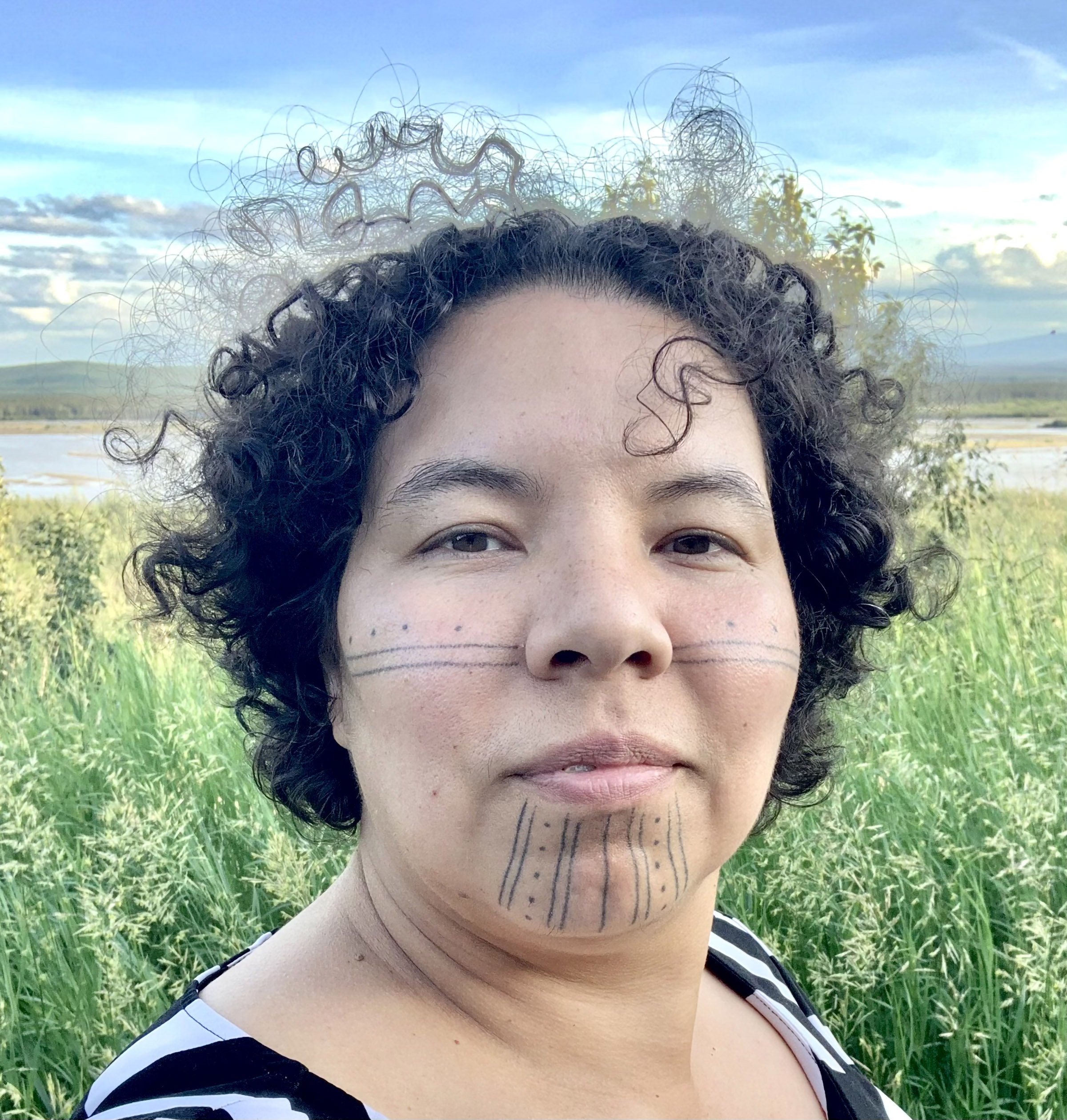 Headshot photo of Kavelina Torres, Indigenous media assistant professor, with the Theatre & Film Department at the University of Alaska Fairbanks