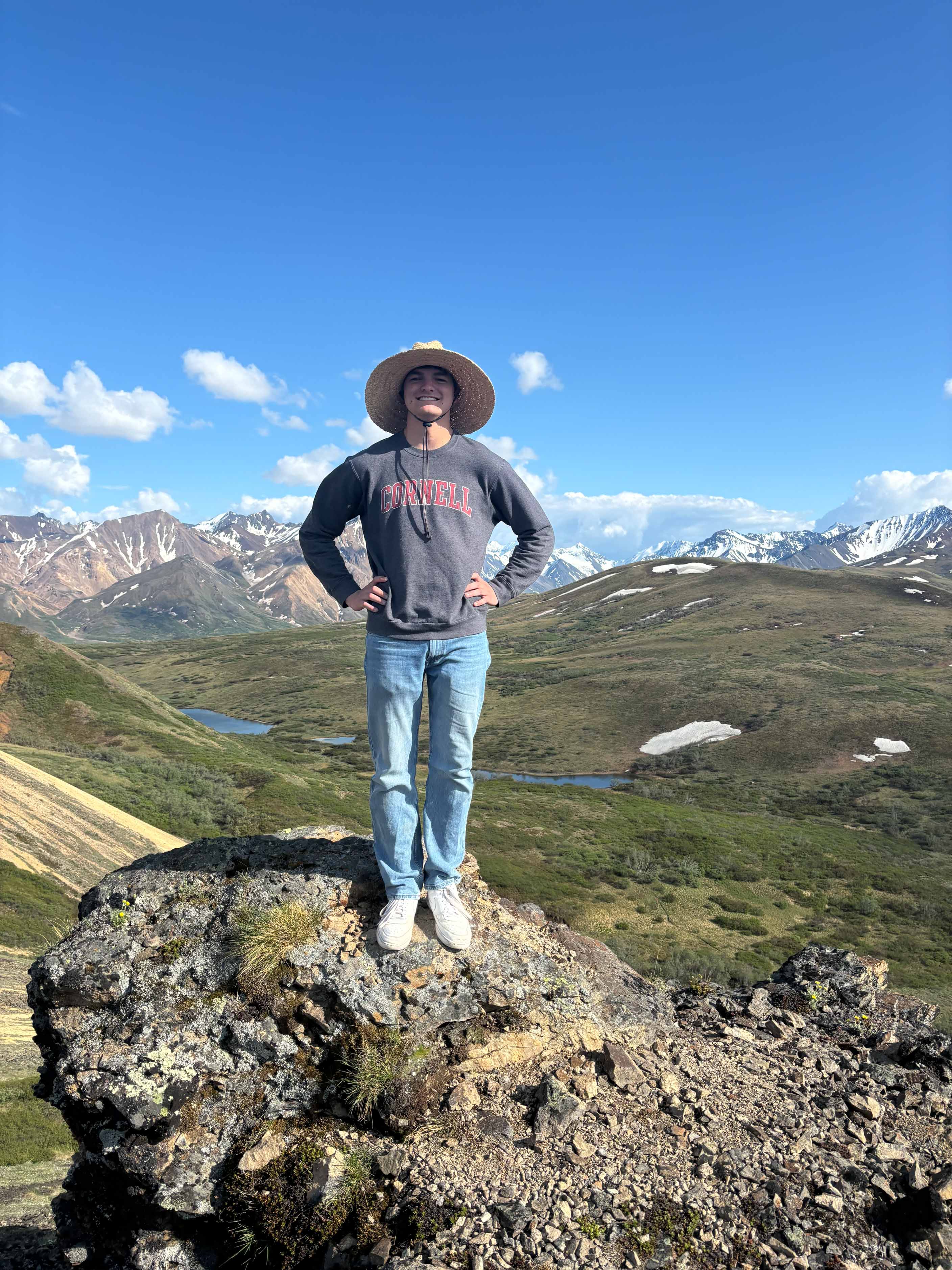 Chelkowski enjoys his time off at Denali National Park