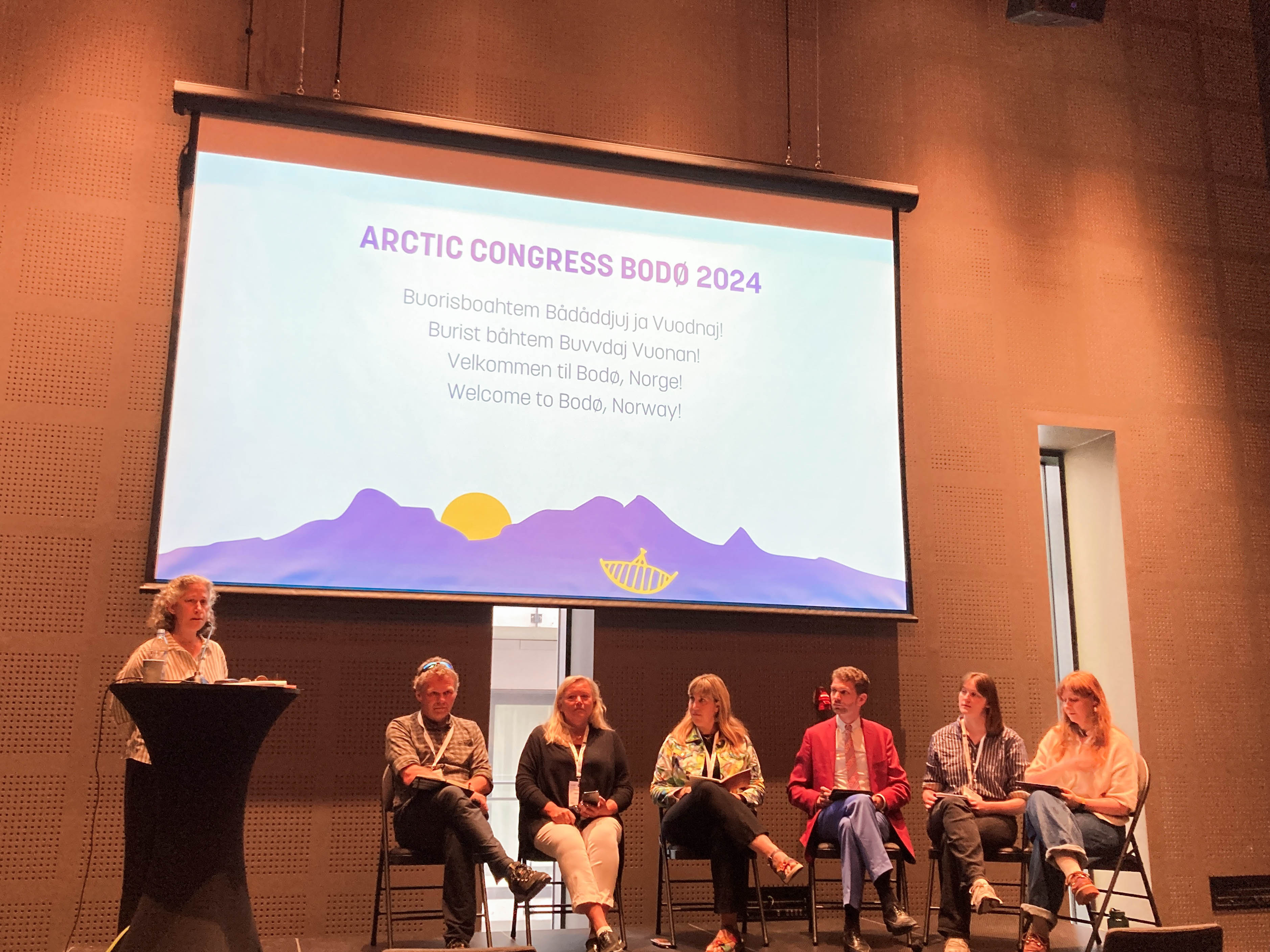 Panelists at the Arctic Congress Bodø 2024