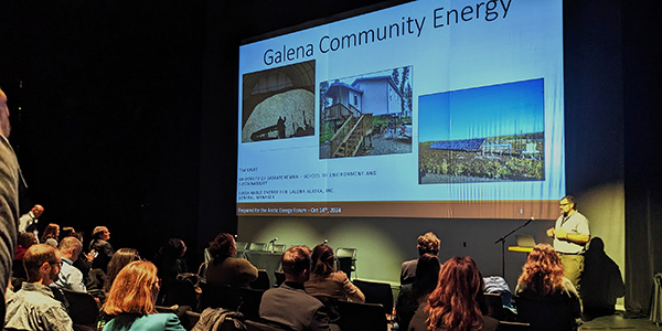 Sustainable Energy for Galena Alaska’s Tim Kalke presents on energy transitions in Galena.