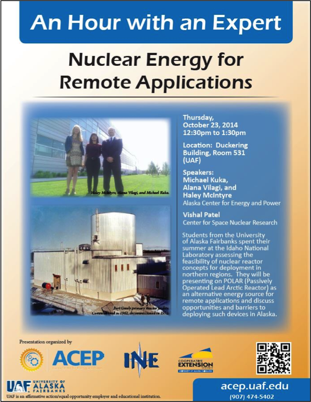Nuclear Energy for Remote Applications