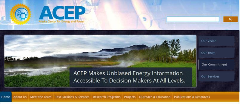 We’ve Moved!  ACEP’s New Web Address is http://acep.uaf.edu