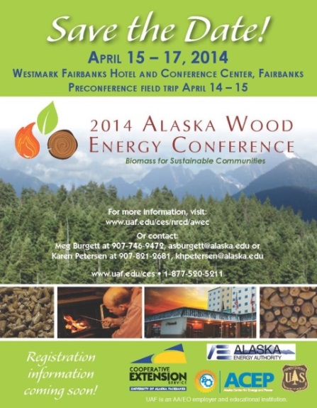 Registration is Now Open for the 2014 Alaska Wood Energy Conference