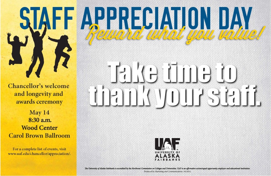 UAF Staff Appreciation Day