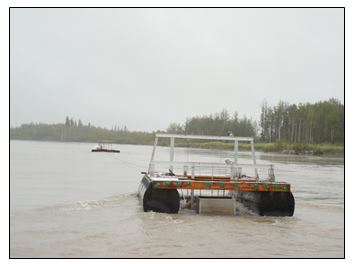 AHERC at Work:  Tanana River Hydrokinetic Test Site Update