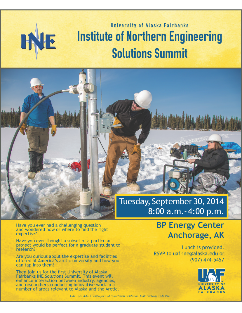 UAF Institute of the Northern Engineering Solutions Summit