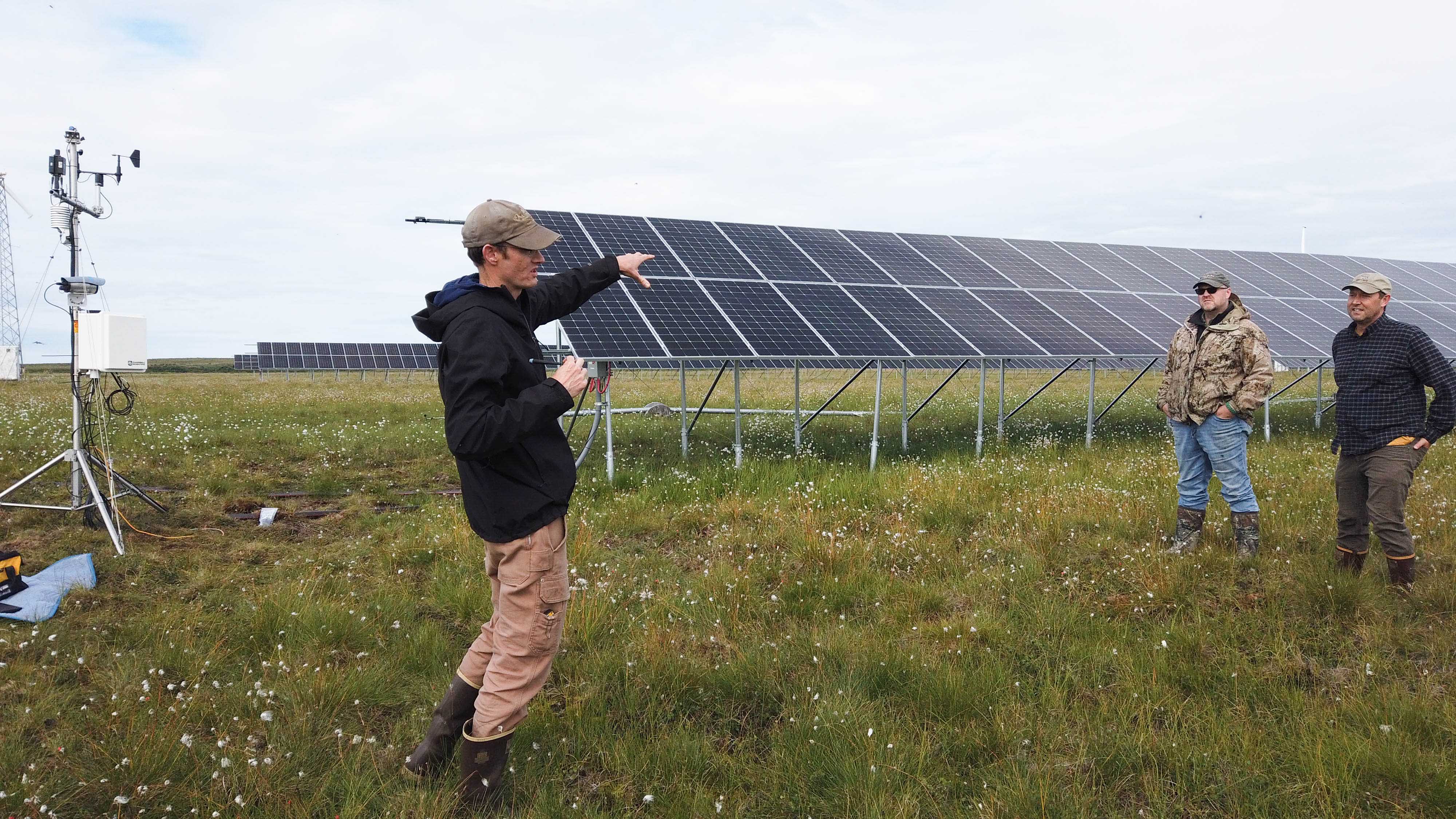 Instruments help Kotzebue to Understand Arctic Solar Farm Performance