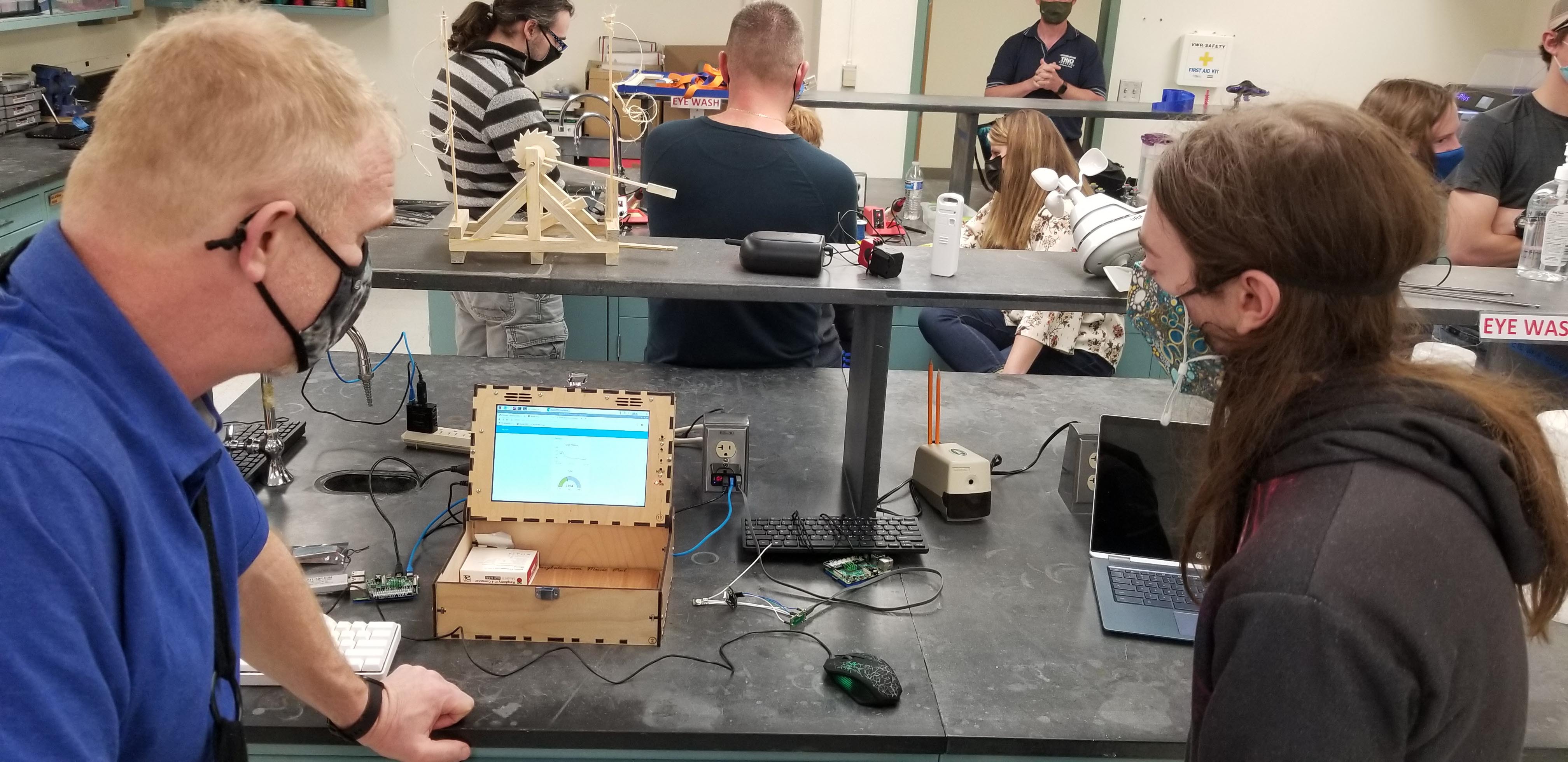 UAF Makerspace Showcases Innovative Students