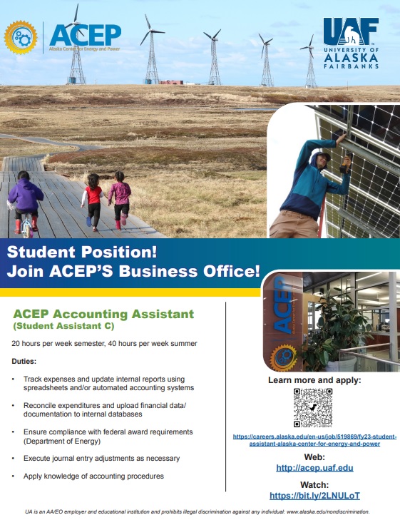 Join ACEP as a Student Assistant