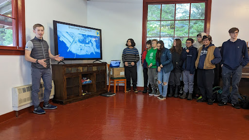 Alaska T3 Students Conduct Energy Audit during Cordova Iceworm Festival
