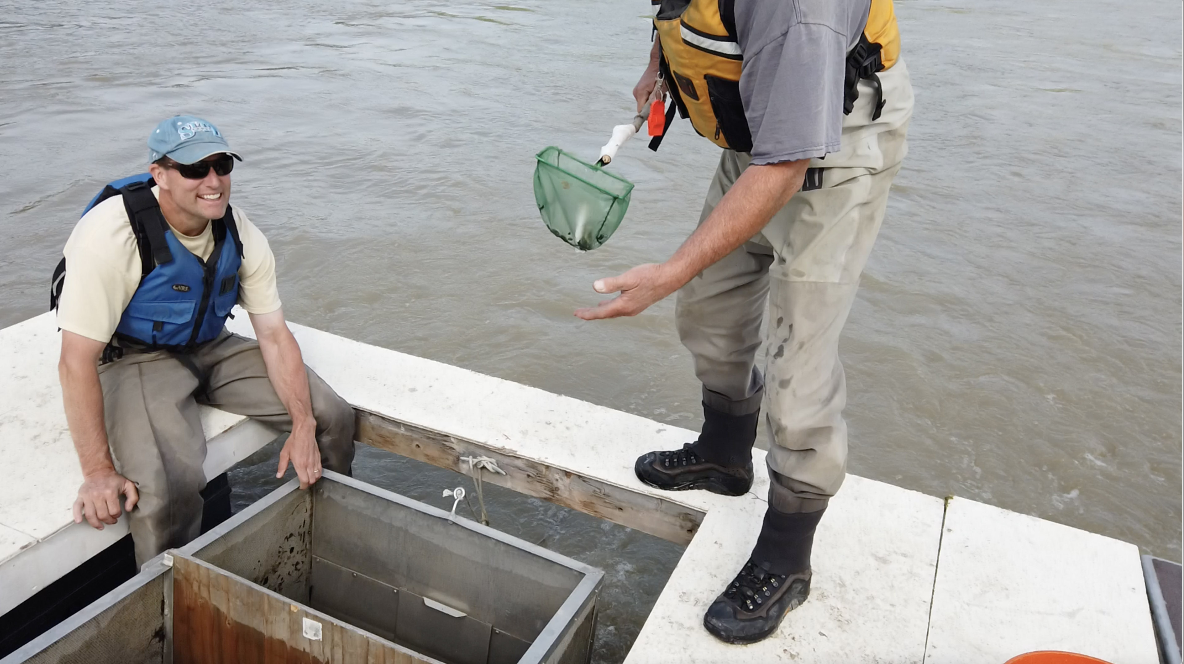 A Day in the Life of Fisheries and Hydrokinetic Researchers
