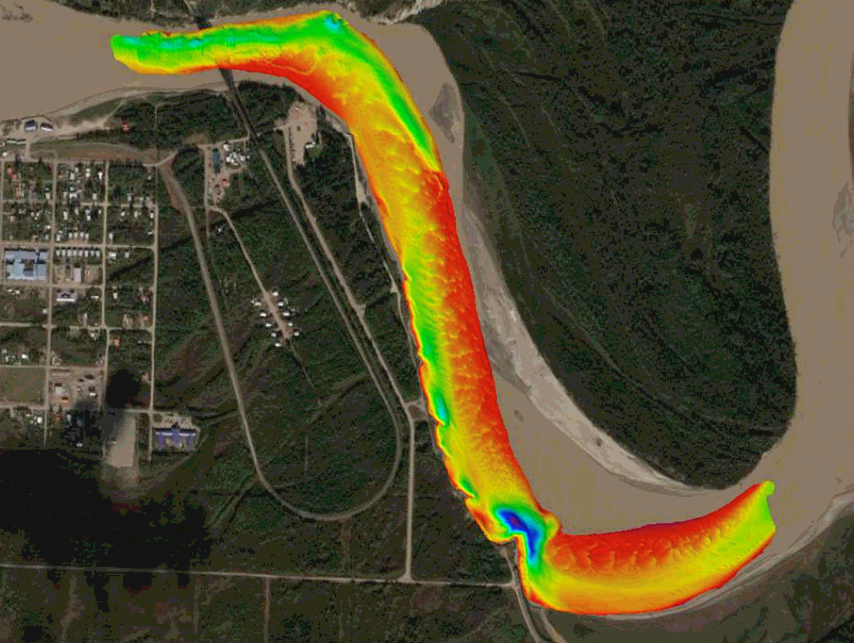 Bathymetric Data Analysis Completed on Tanana River