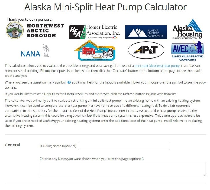 ACEP, CCHRC Air Source Heat Pump Performance Study