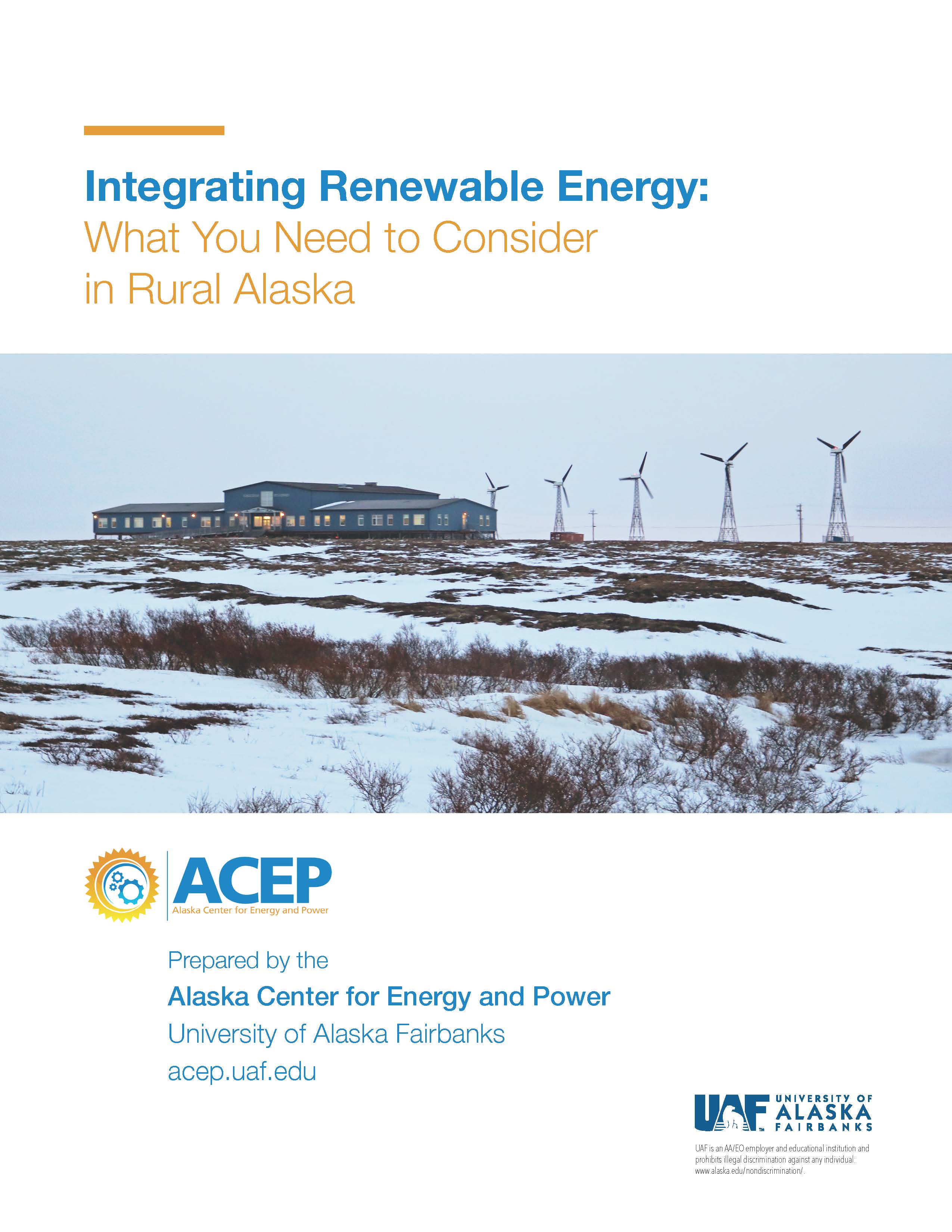 New Report Shares Costs and Challenges of Renewable Energy Options
