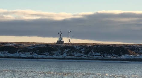 Wind Turbine Installed at Prudhoe Bay Met-Station