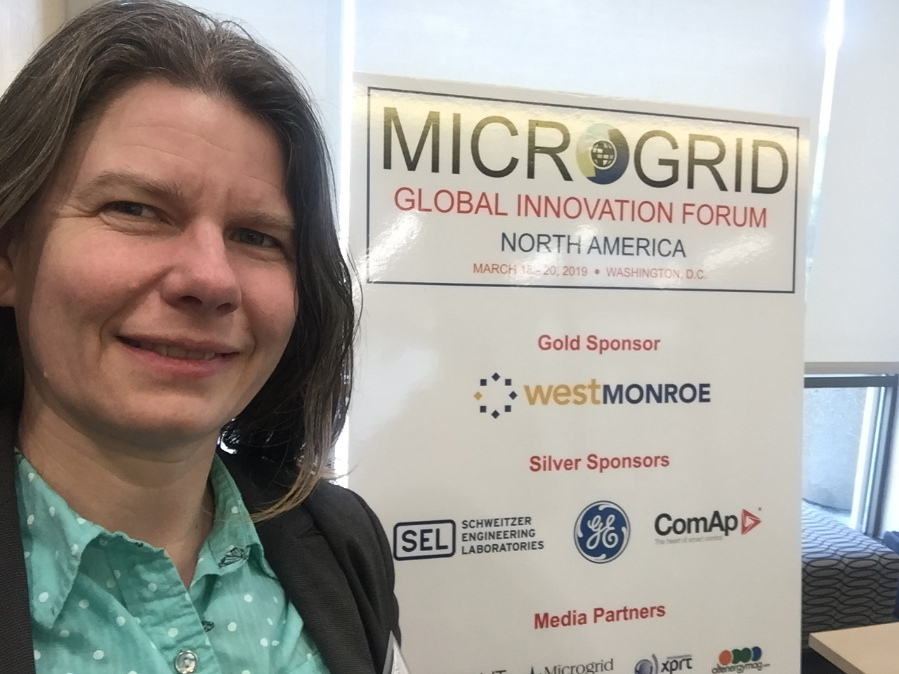 Wilber Attends Microgrid Forum