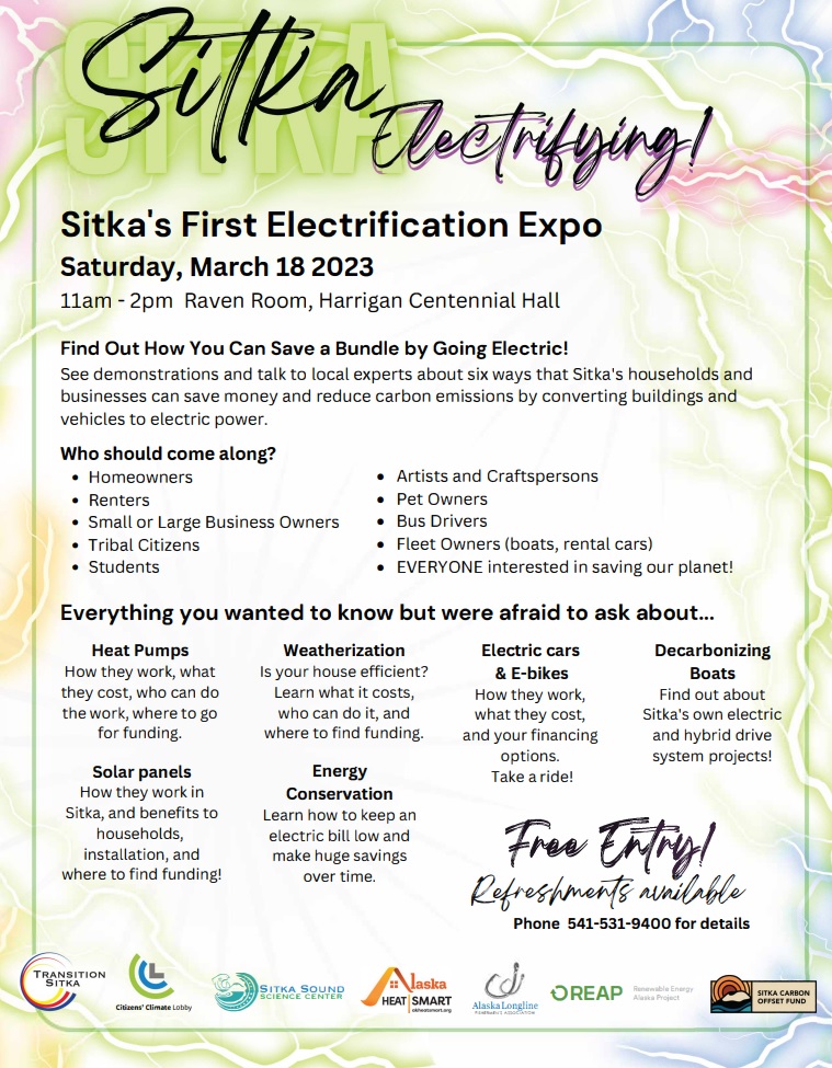 Join Sitka’s First Electrification Expo – March 18