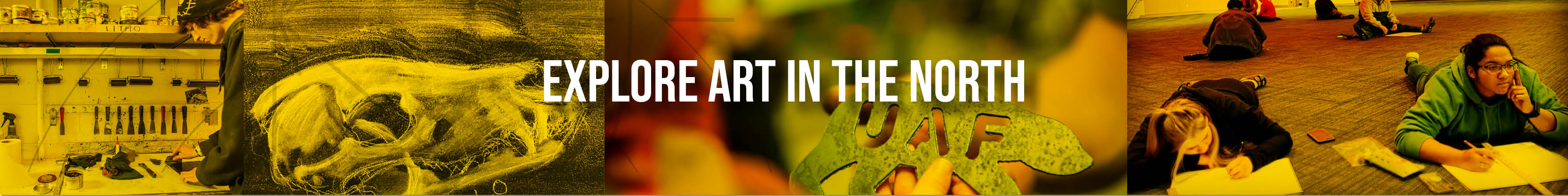 Explore the boundaries of your creativity. Study Art in the North.
