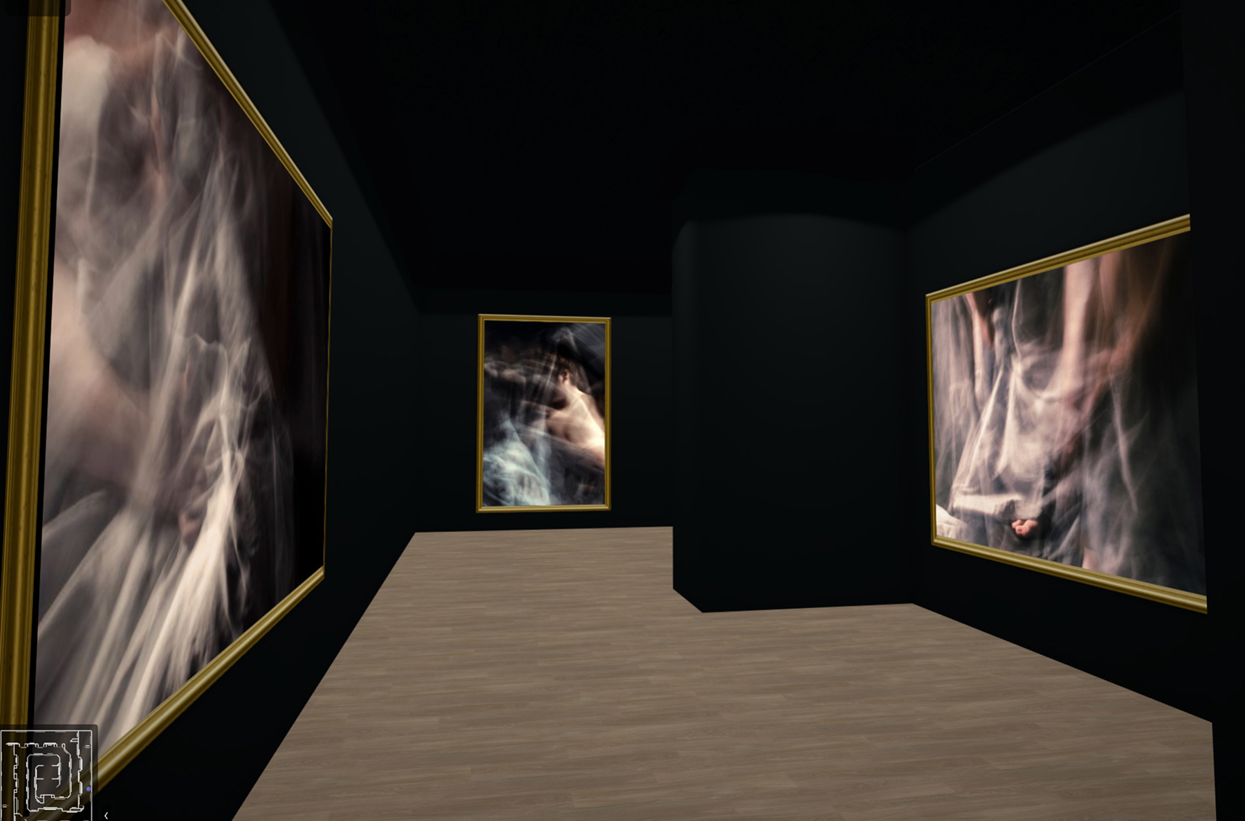 Gallery view of Hypnagogia, courtesy of the artist