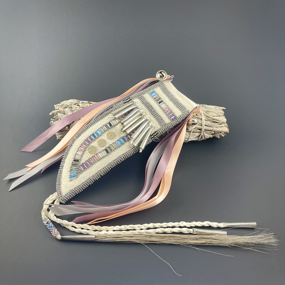 Hand sewn sheath. Image courtesy of the artist