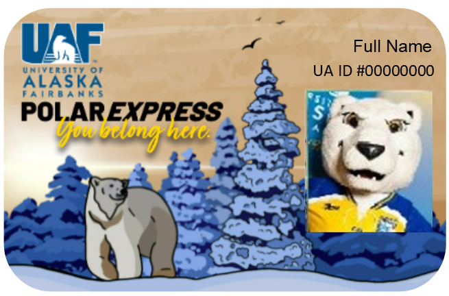 UAF PolarExpress identification card