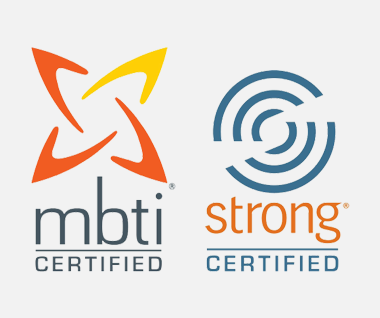 MBTI and Strong certified badges