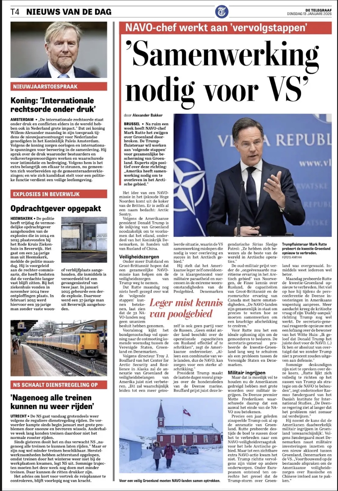 screenshot of newspaper