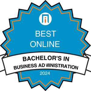 Academicinfluence.com 2024 Best Online BBA badge
