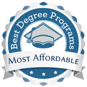 BestDegreePrograms.org Top Online Bachelors in Business Administration badge