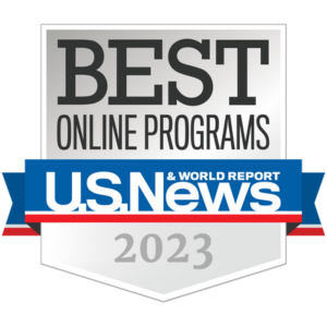 USNews.com 2023 Online Bachelors in Business badge