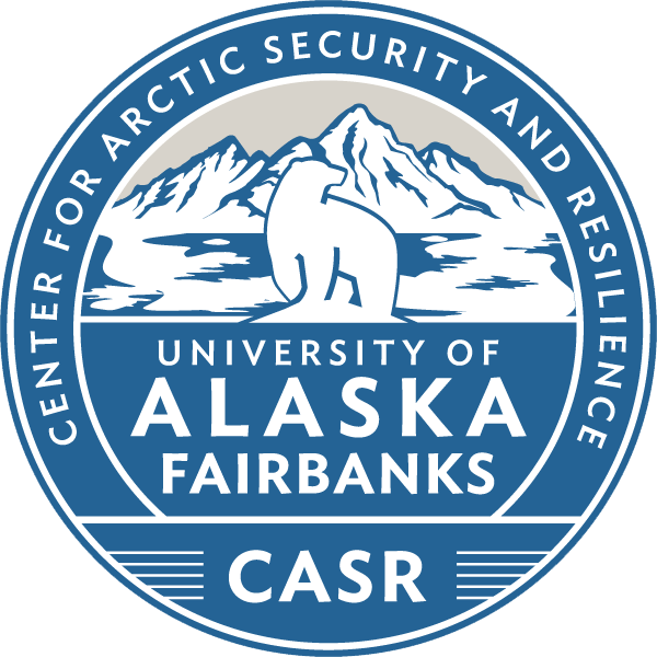 University of Alaska Fairbanks- Center for Arctic Security and Research - CASR logo