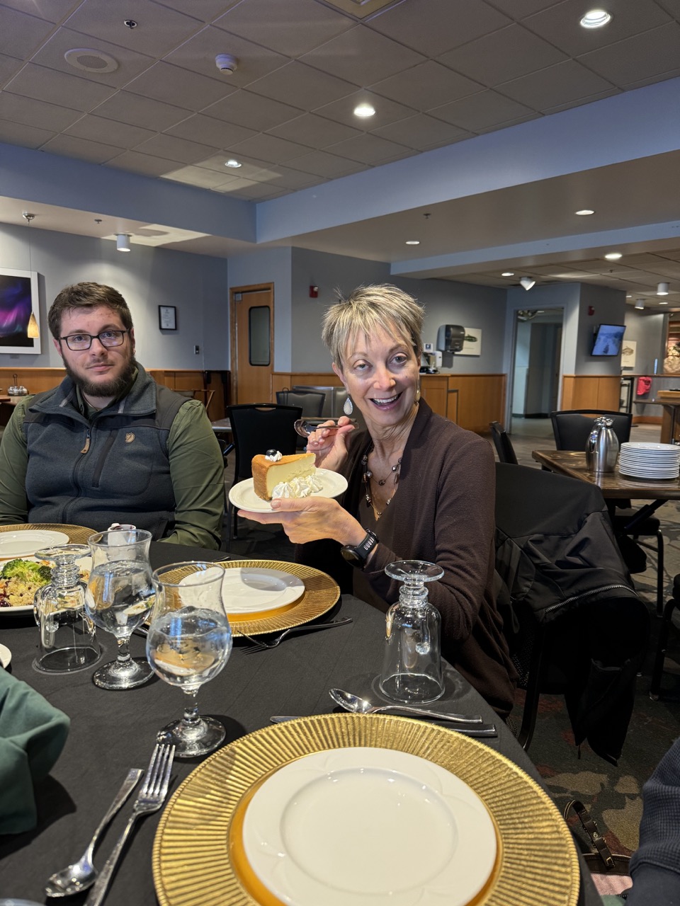 CBSM Director of Development and Outreach, Tammy Tragis McCook at the dessert tasting.