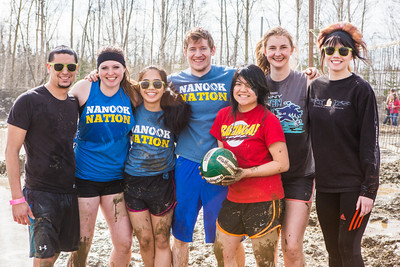 SpringFest mud volleyball