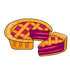 Pie slices