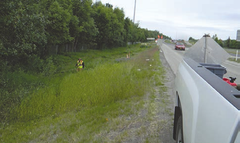 The Division of Agriculture and other groups often manage weeds on roadsides 