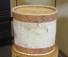 Birch bark container