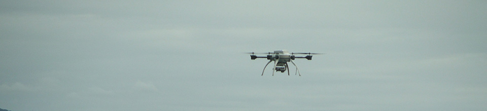 UAF drone in sky