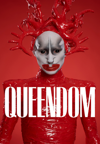 Russian performance artist Jenna Marvin on the cover of Queendom.