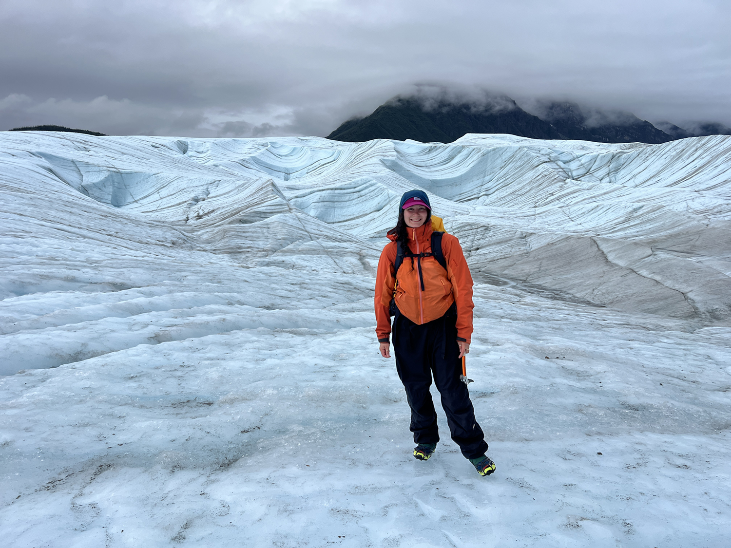 Ayona-Reily Dixon at Castner Glacier. Photos courtesy of Bitzer & Dixon.