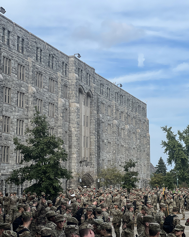 Cadets at West Point. Photo courtesy of Nels Ure