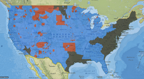 Invasion of America map