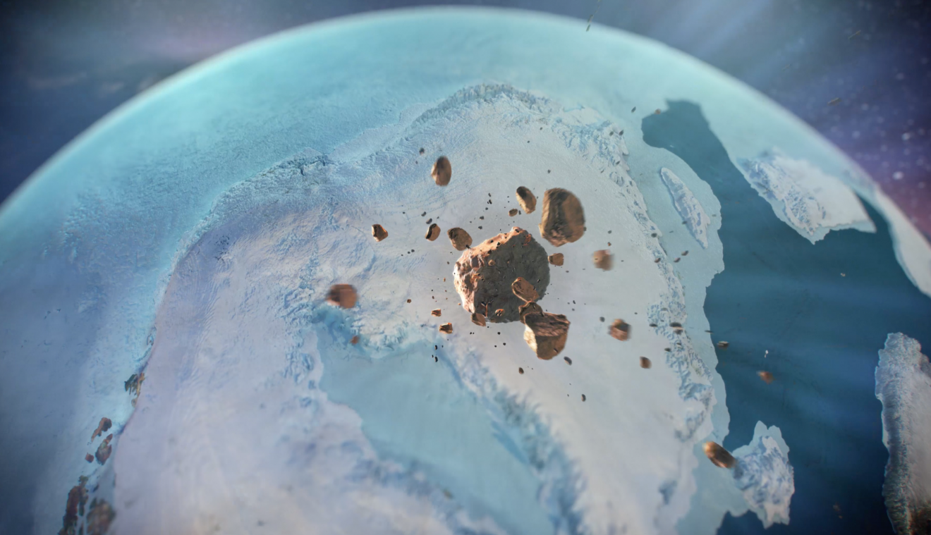 Massive impact crater discovered in Greenland