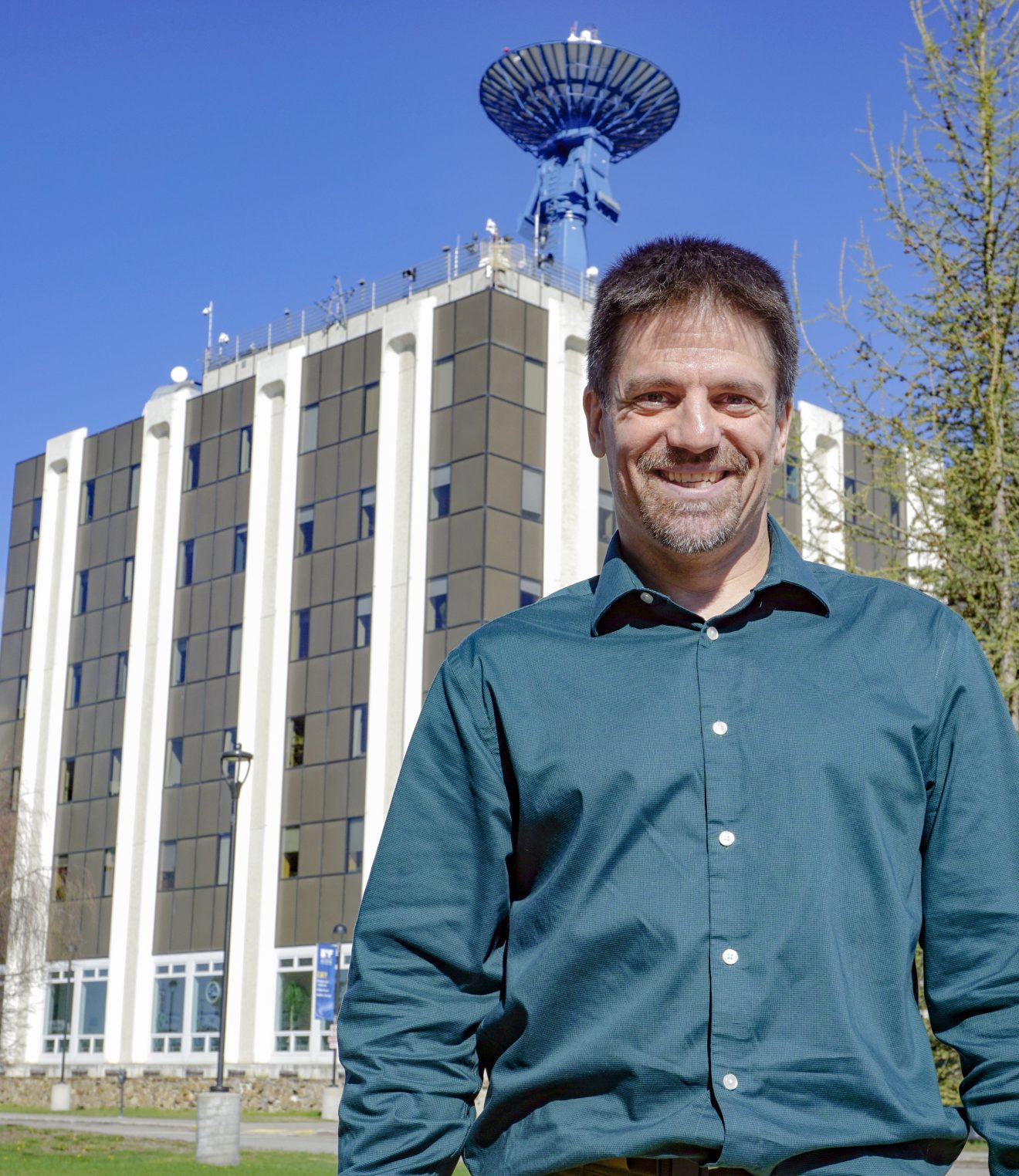 Wade Albright was named deputy director of the Alaska Satellite Facility in March 2019. Fritz Freudenberger photo