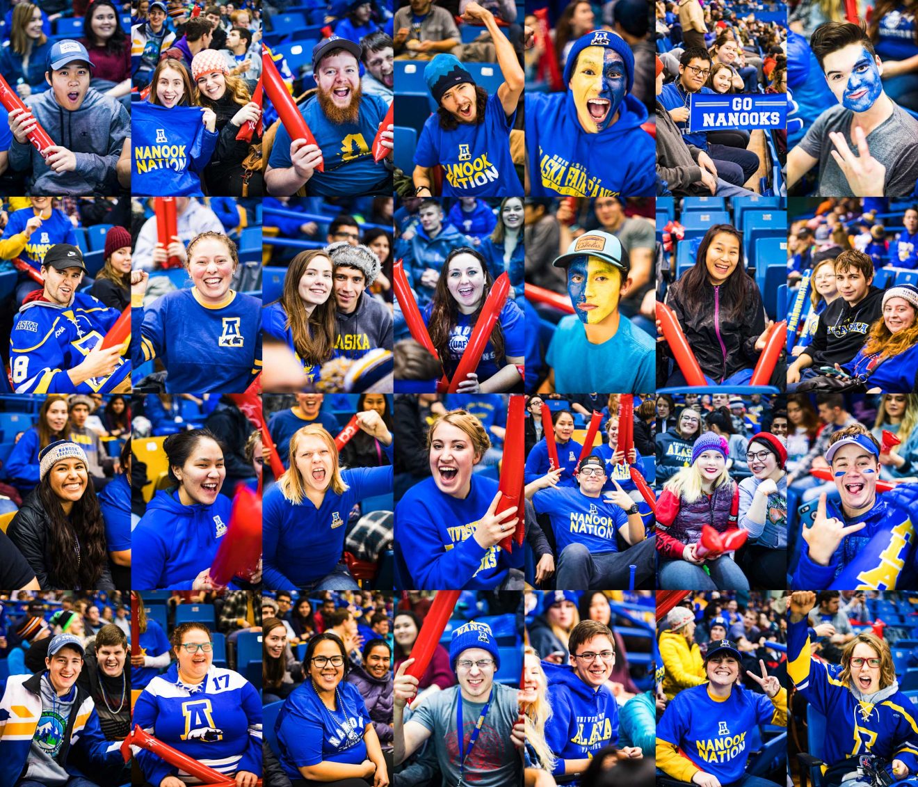 Wear your blue and gold to the Alaska Airlines Governor's Cup games this weekend at the Carlson Center. Go Nooks!