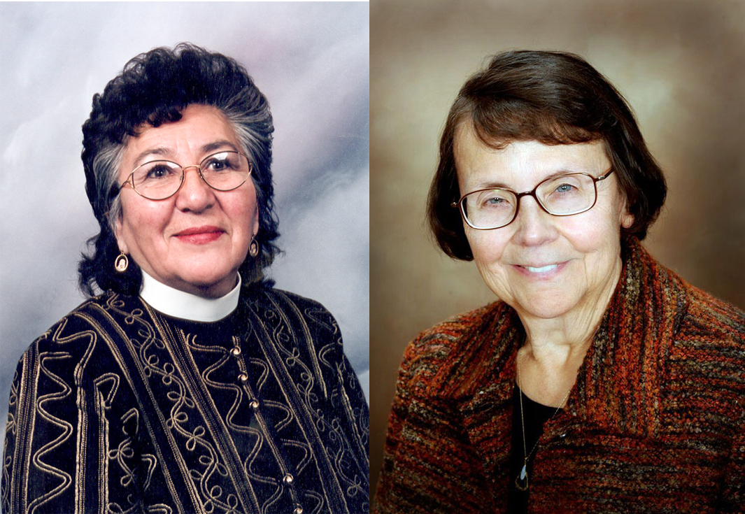 Anna Frank, left, and Linda Hulbert will be honored at UAF's 97th commencement ceremony on May 4, 2019. Photos courtesy of Anna Frank and Linda Hulbert