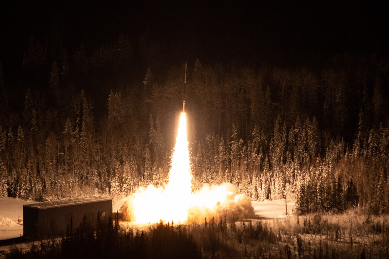 NASA sounding rocket launches from Poker Flat